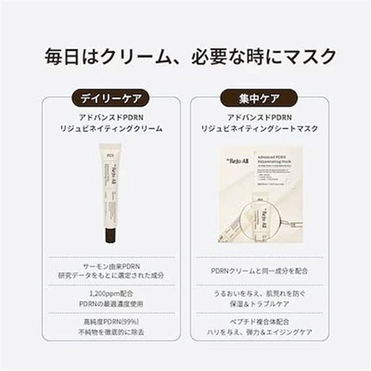 Dr.リジュオール アドバンスドPDRNリジュビネイティング シートマスク 36g×4枚